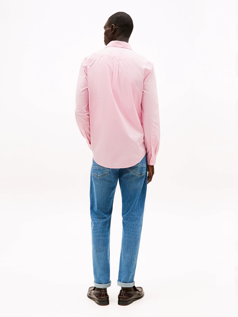 CAMISA TH FLEX SOLID REGULAR FIT - 3