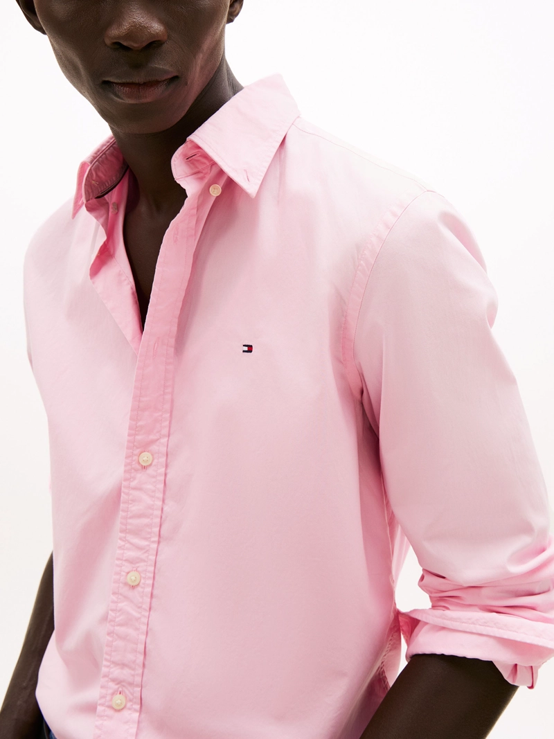 CAMISA TH FLEX SOLID REGULAR FIT - 4