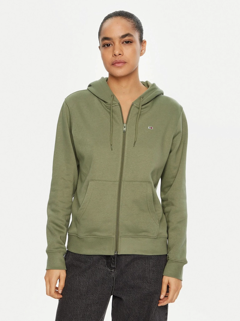 POLERON HOODIE REGULAR FIT CON LOGO - 1
