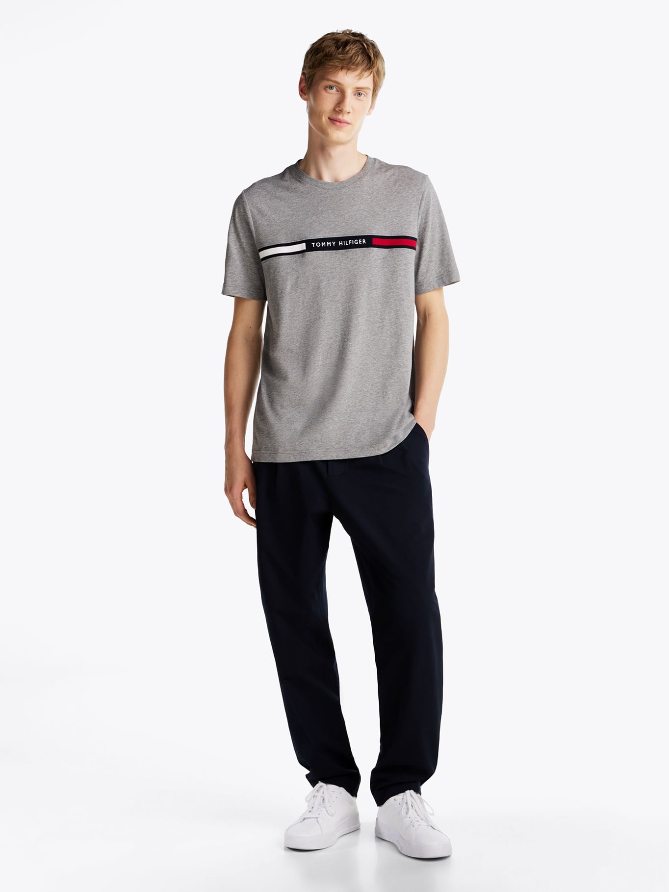 POLERA CHEST INSERT LOGO REGULAR FIT - 1