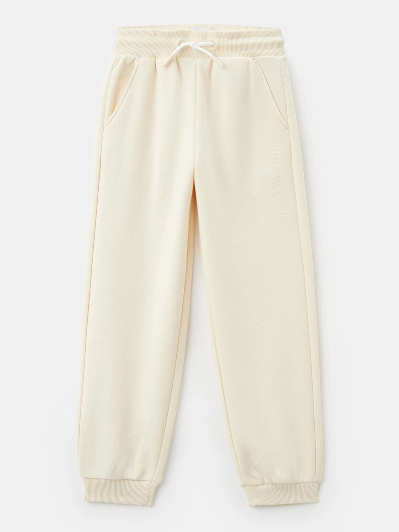 JOGGERS DE NIÑA RELAXED CON LOGO - 1