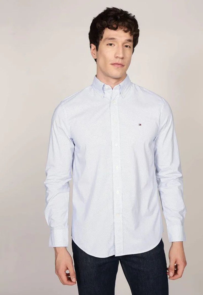 CAMISA SOLID POPLIN REGULAR FIT - 1