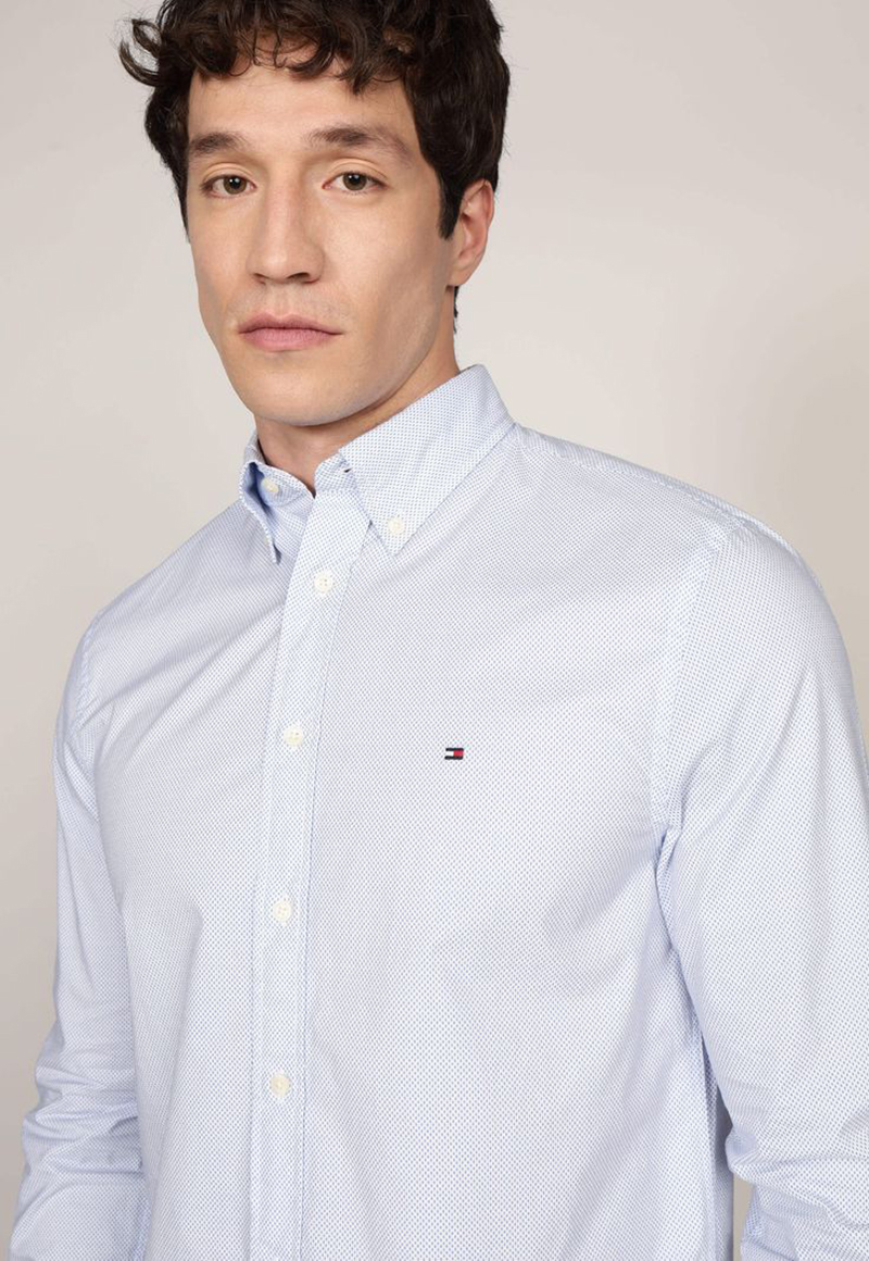 CAMISA SOLID POPLIN REGULAR FIT - 4