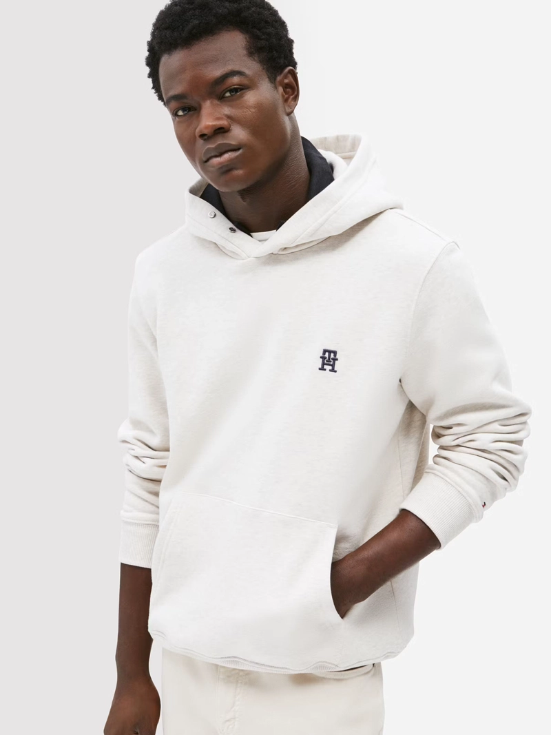 POLERON HOODIE MONOGRAMA TH - 1