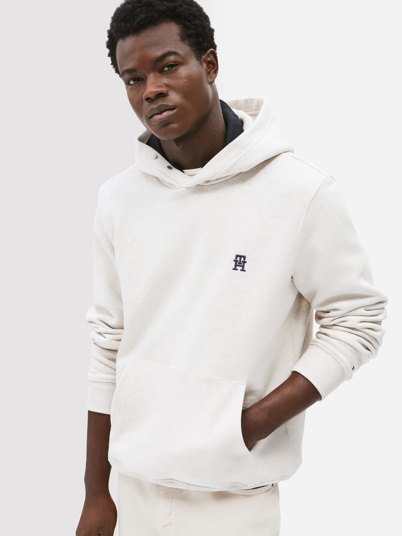 POLERON HOODIE MONOGRAMA TH - 1