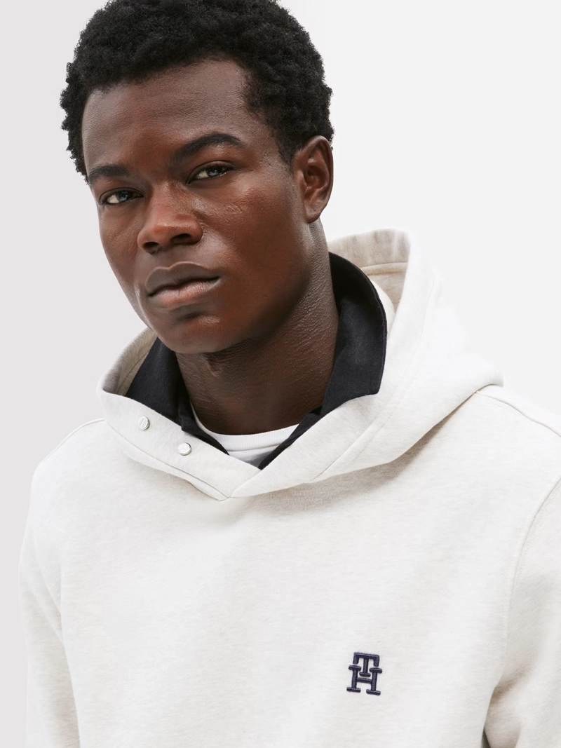 POLERON HOODIE MONOGRAMA TH - 4