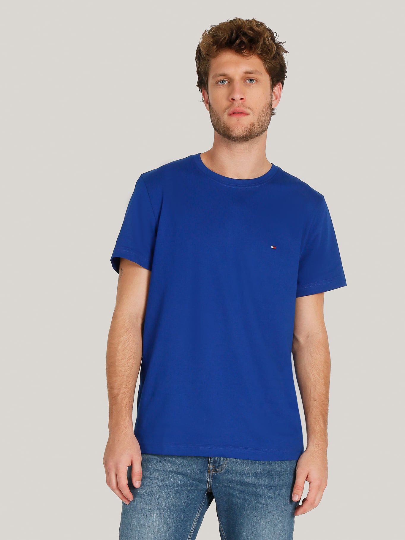 POLERA ESSENTIAL C-NECK SLIM FIT - 1