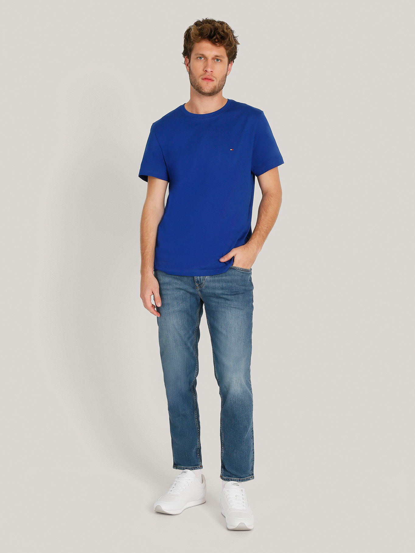 POLERA ESSENTIAL C-NECK SLIM FIT - 2