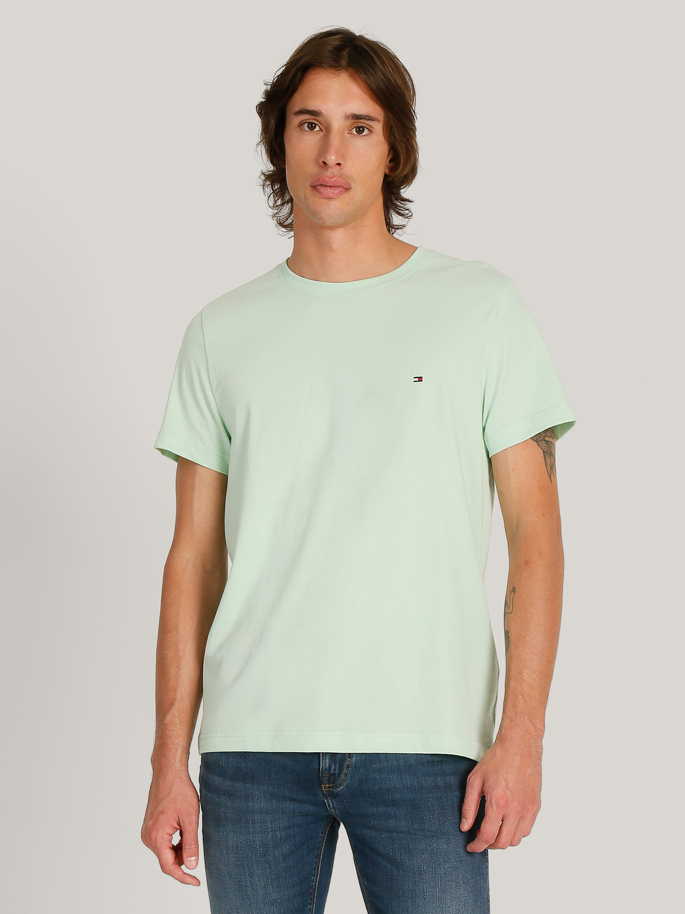 POLERA ESSENTIAL C-NECK SLIM FIT - 1