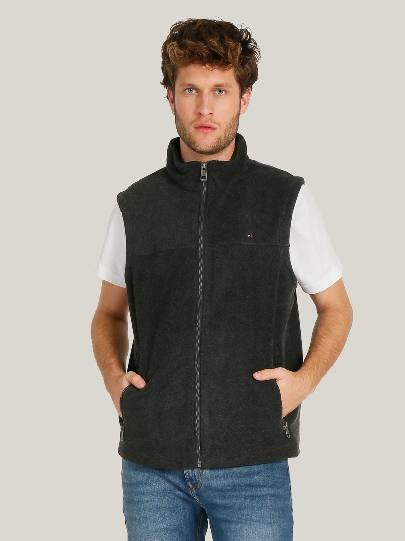 CHAQUETA VEST CON LOGO - 1