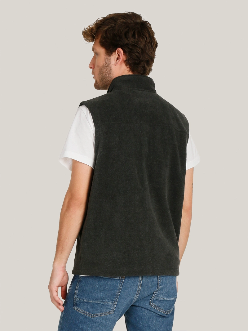 CHAQUETA VEST CON LOGO - 4
