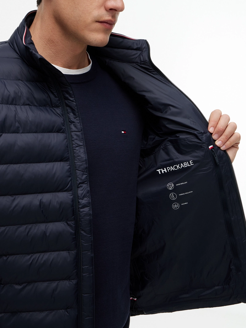 PARKA PACKABLE SOLID CON LOGO - 5