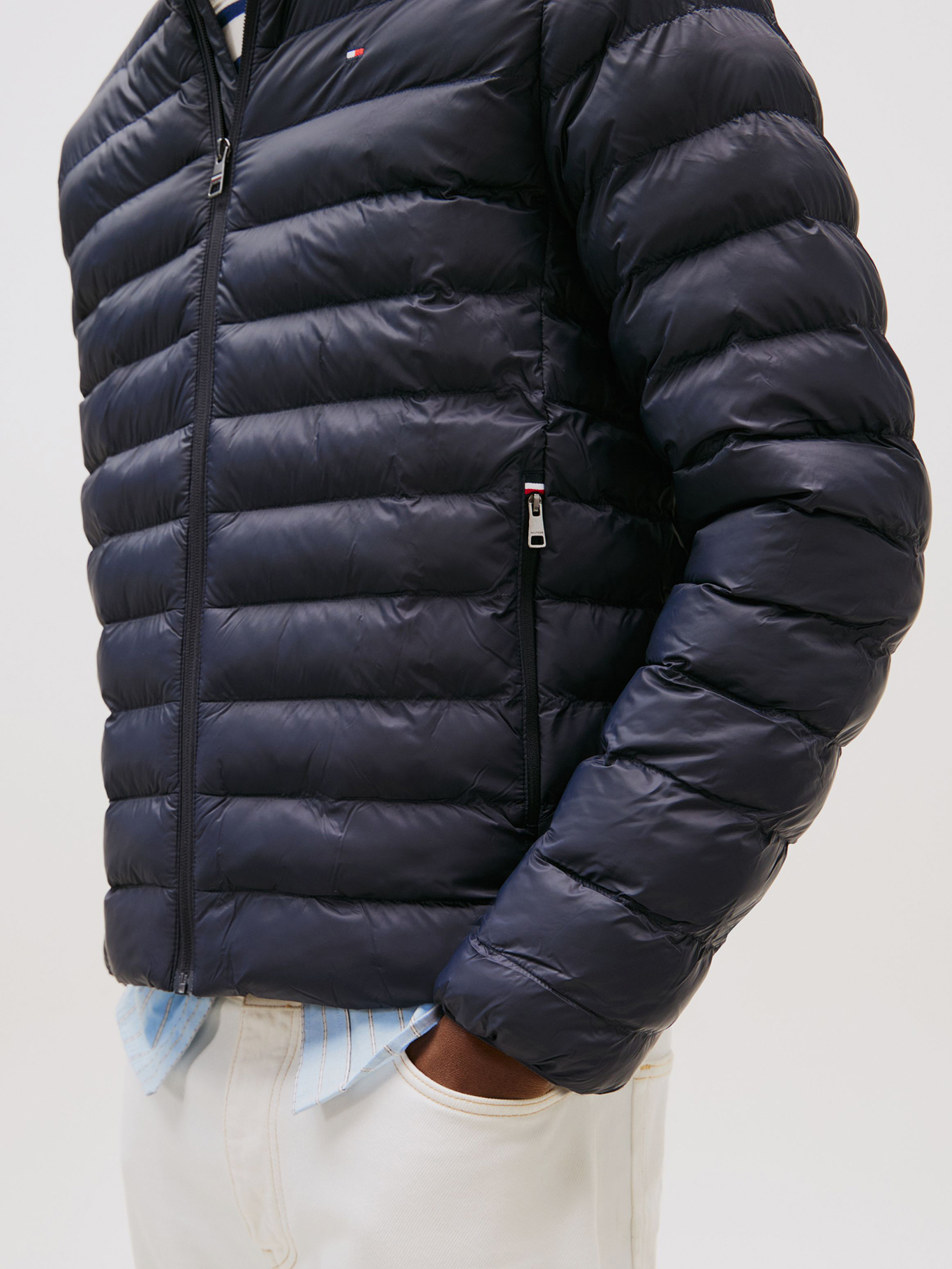 PARKA PACKABLE SOLID CON LOGO - 5