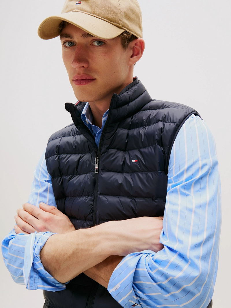 PARKA VEST PACKABLE SOLID - 4