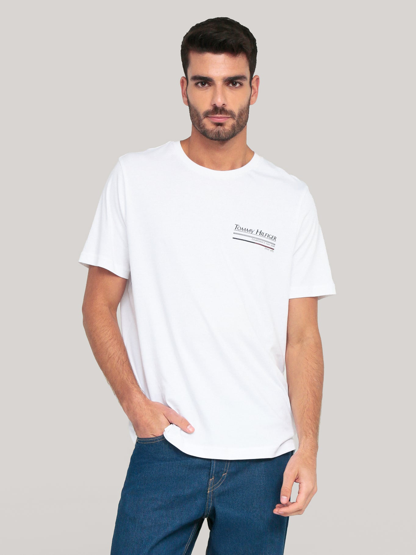 POLERA CON LOGO REGULAR FIT - 1