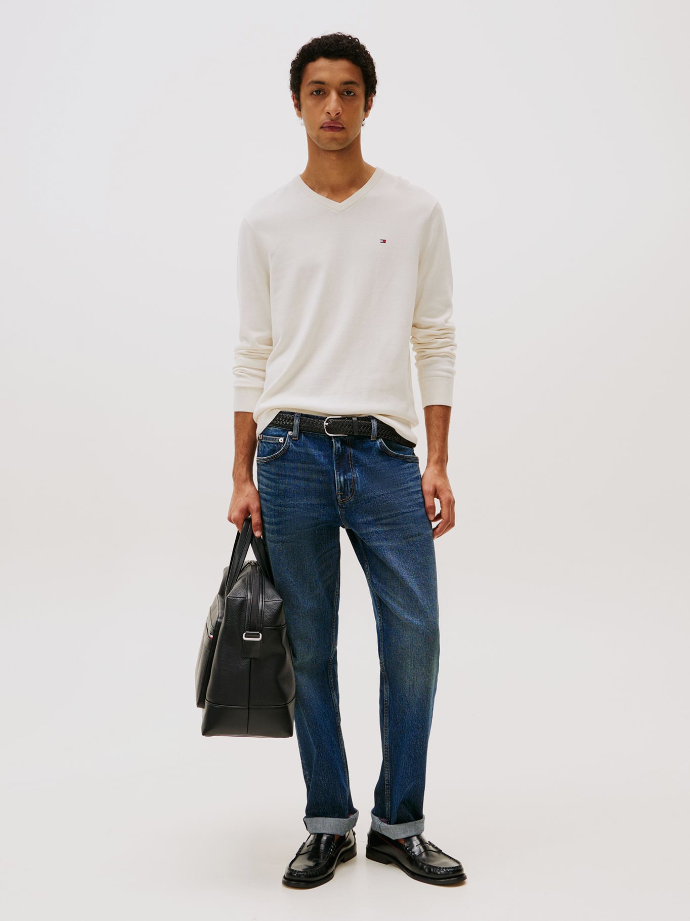 SWEATER BASICO SIGNATURE V-NECK - 2
