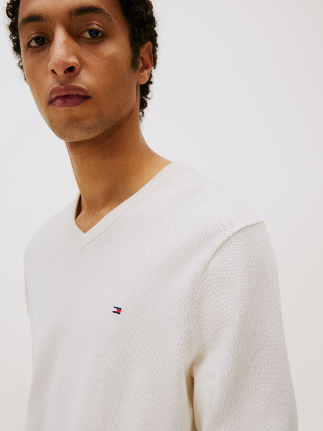 SWEATER BASICO SIGNATURE V-NECK - 4