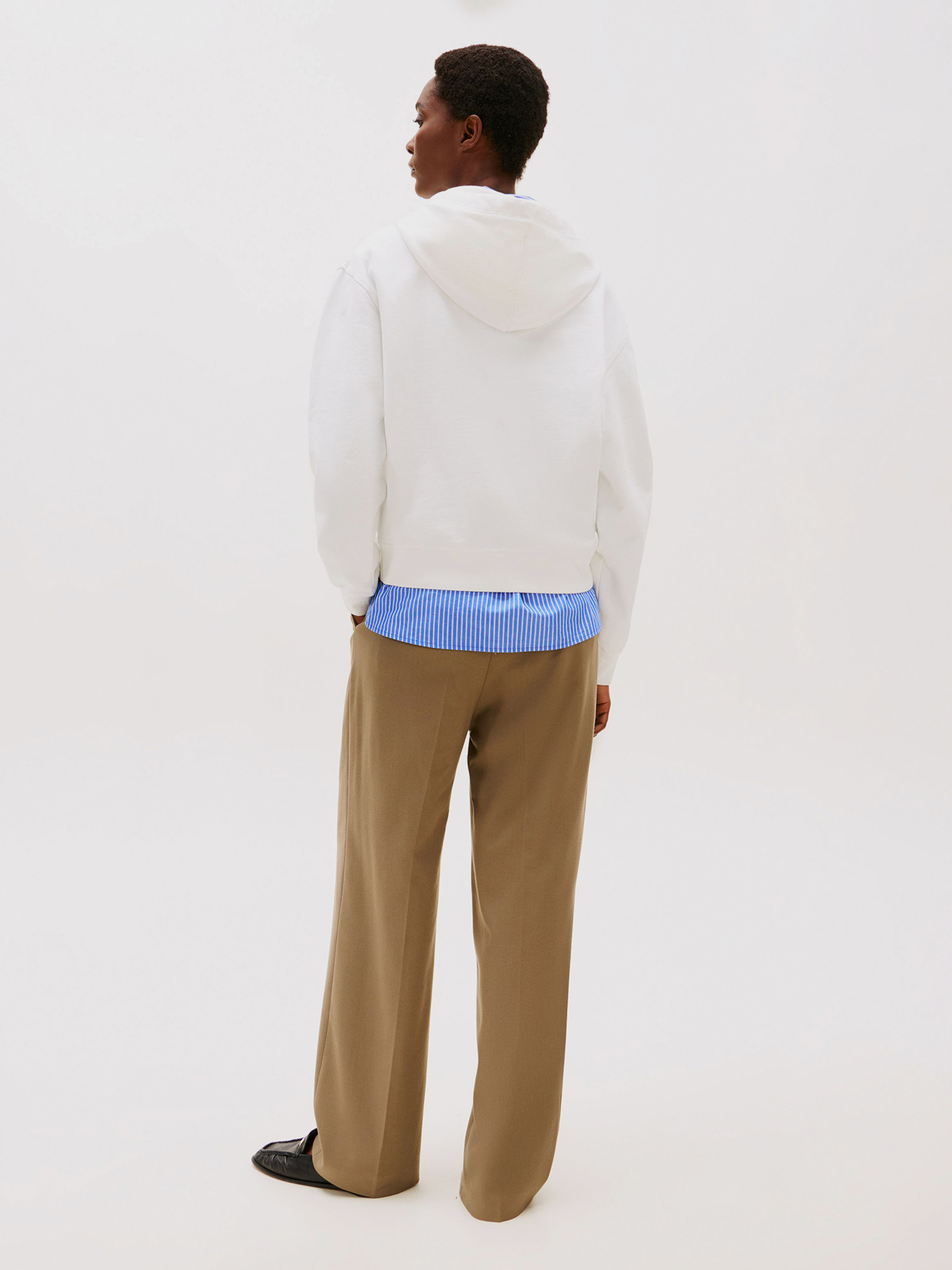 POLERON HOODIE CONTRAST FLAG LOGO - 3