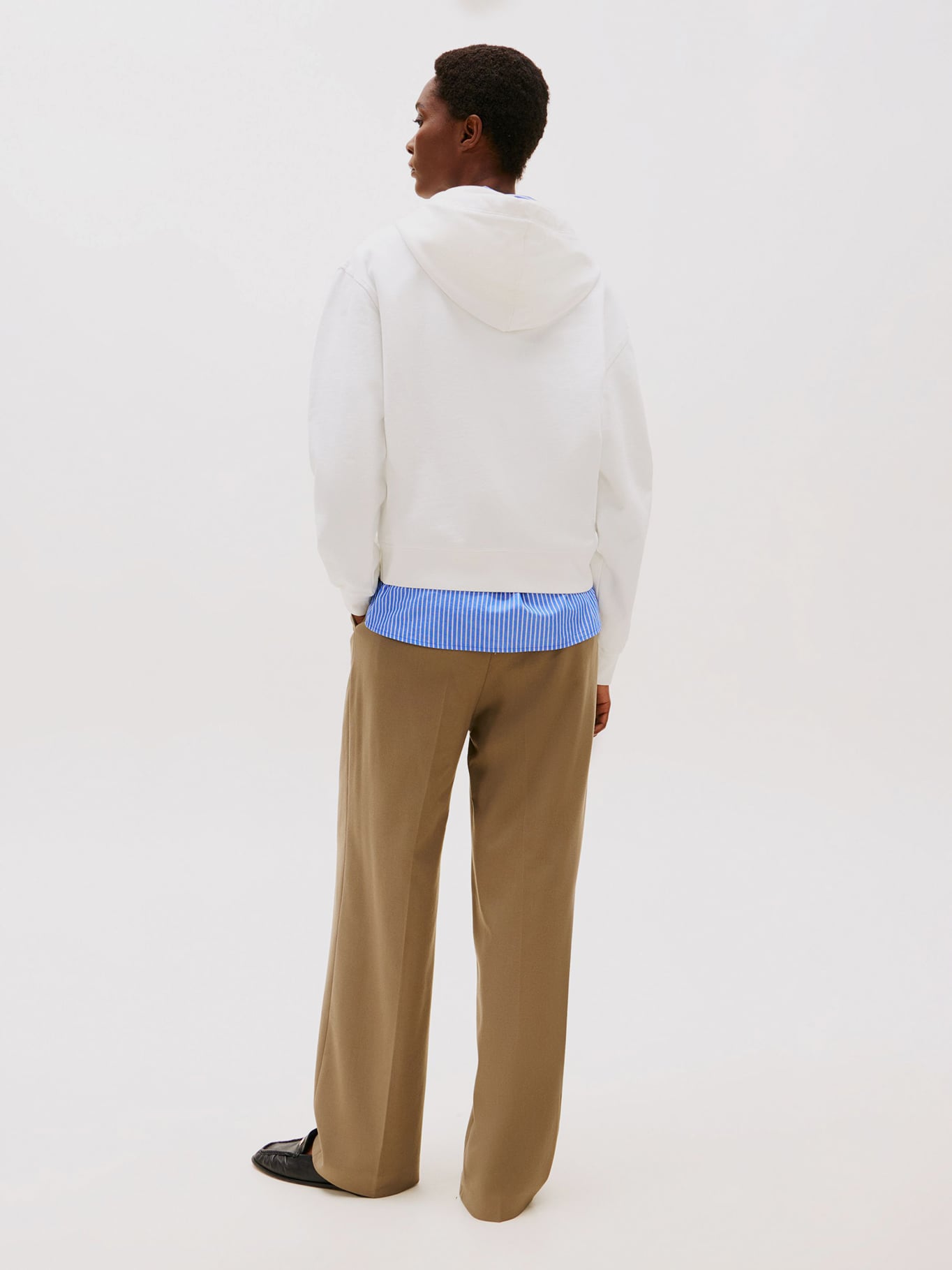 POLERON HOODIE CONTRAST FLAG LOGO - 3