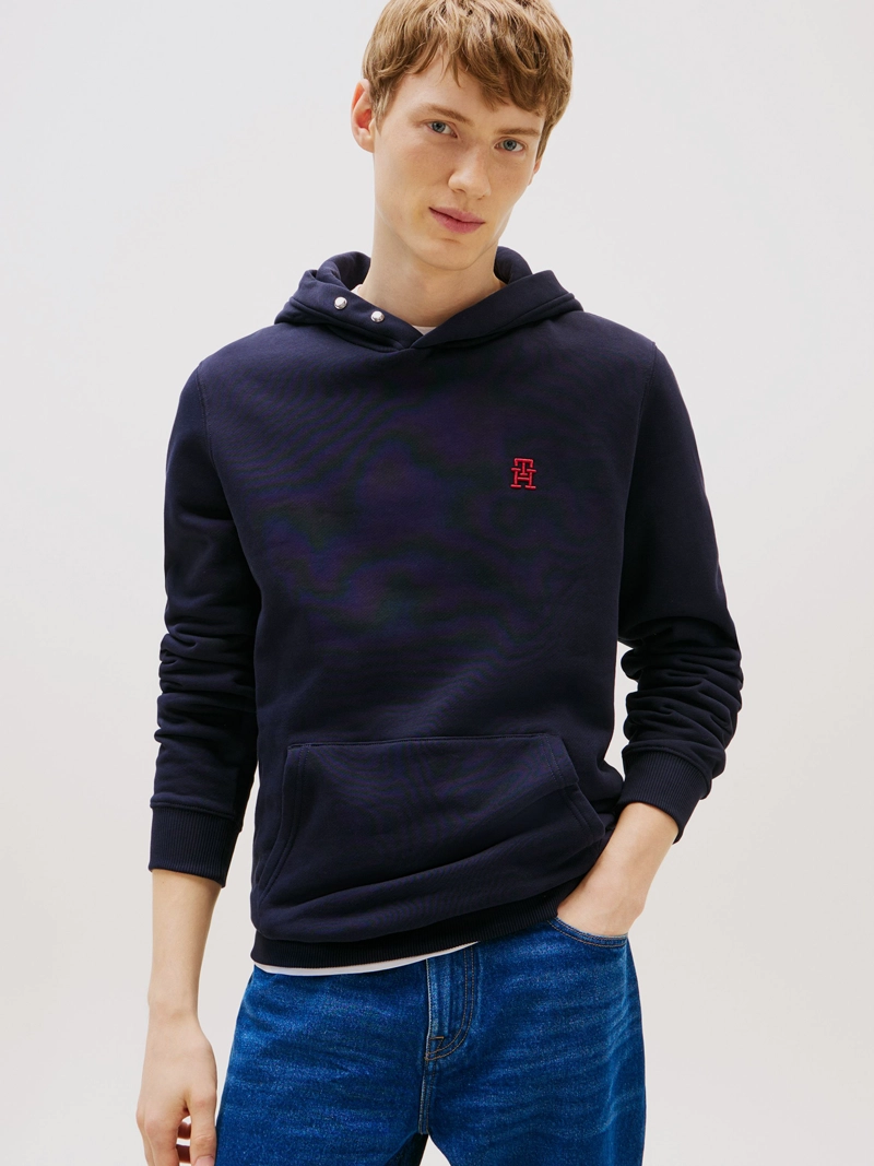 POLERON HOODIE MONOGRAMA TH - 1
