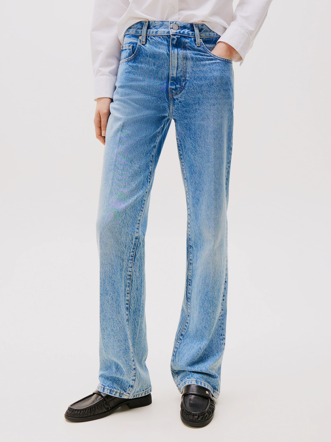 JEANS DE TALLE ALTO BOOTCUT FIT - 2