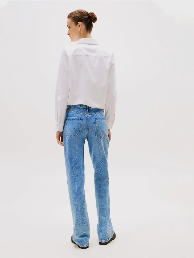 JEANS DE TALLE ALTO BOOTCUT FIT - 3