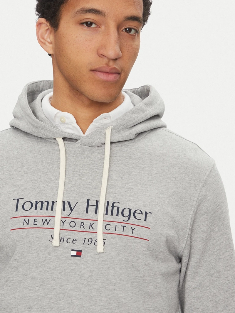 POLERON HOODIE CENTER STACK LOGO - 4