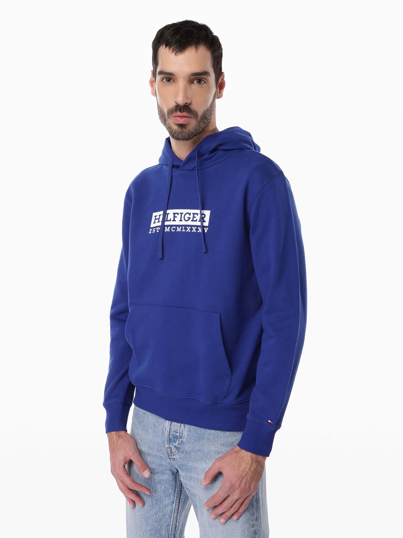 POLERON HOODIE COLOUR TO COLOUR LOGO - 1