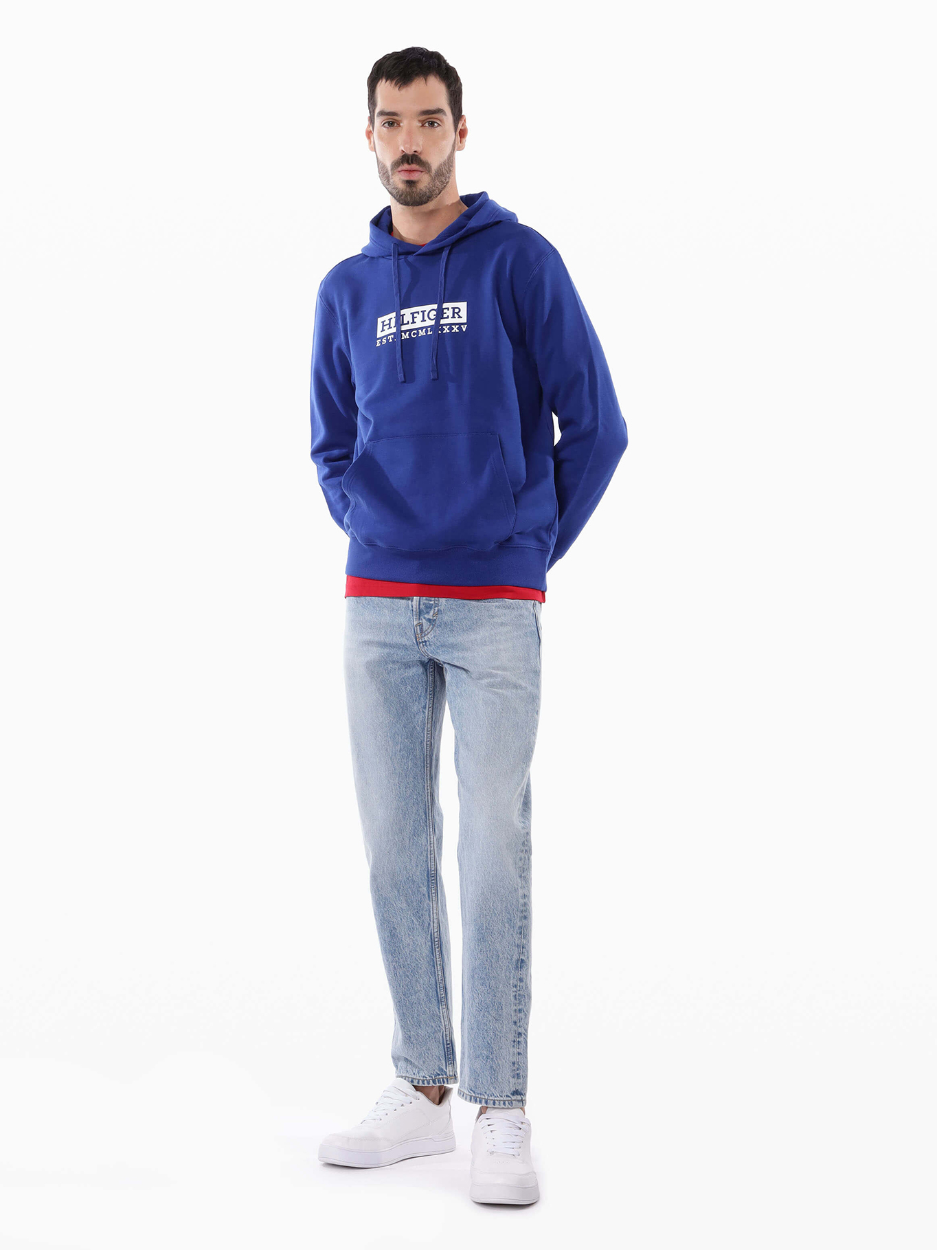 POLERON HOODIE COLOUR TO COLOUR LOGO - 2