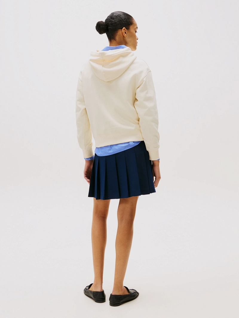 POLERON HOODIE CON LOGO BORDADO - 3