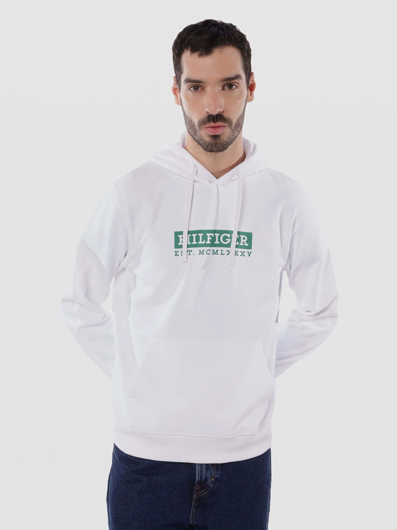 POLERON HOODIE COLOUR TO COLOUR LOGO - 1