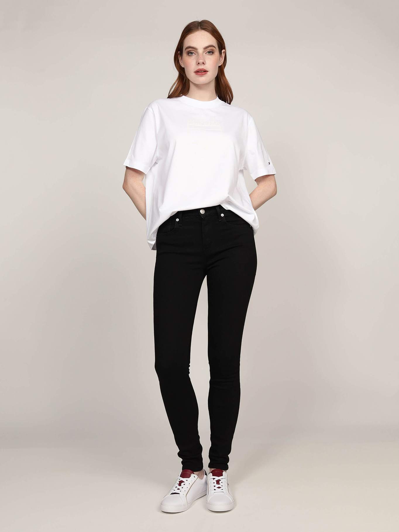 POLERA OUTLINE FLAG LOGO RELAXED FIT - 2