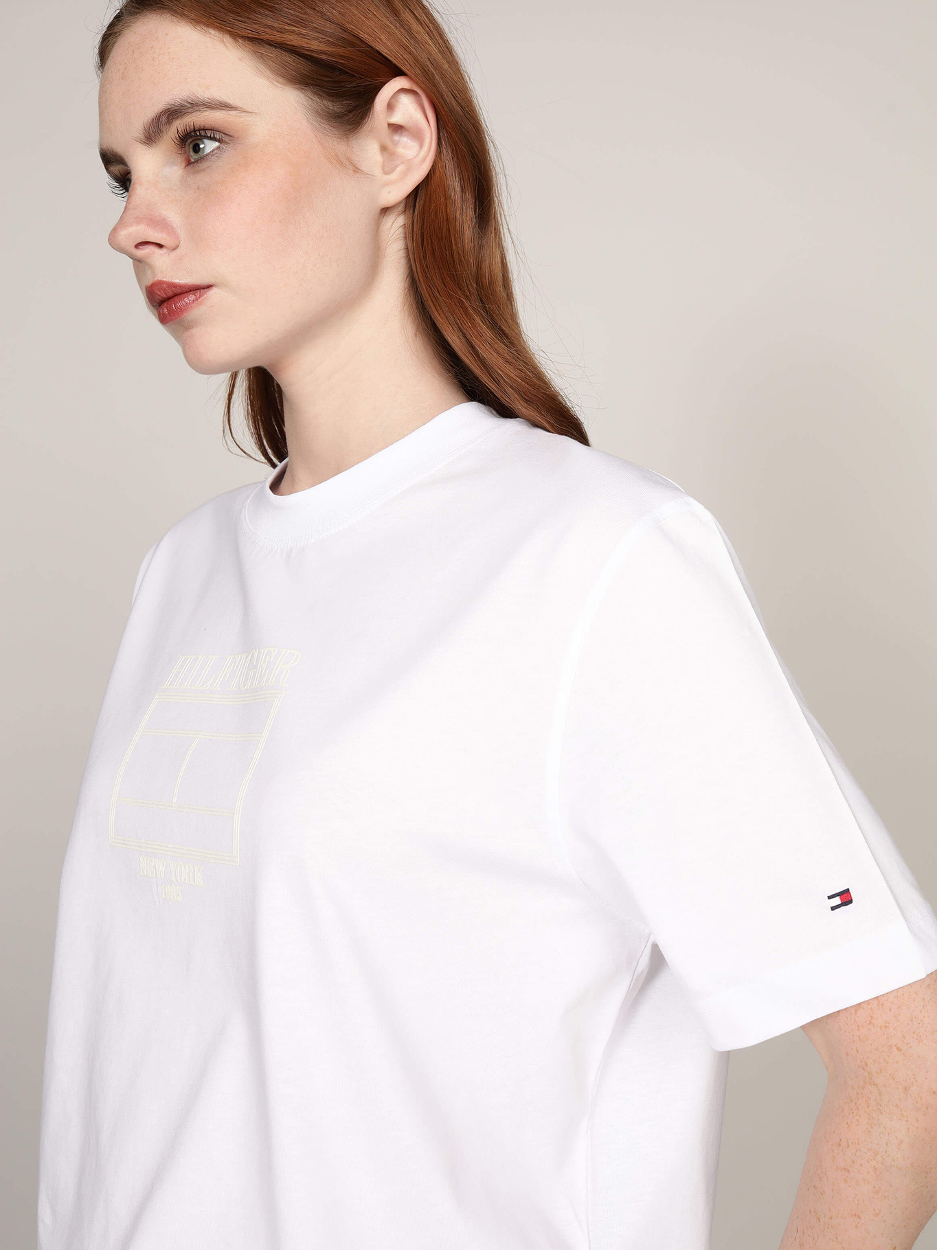 POLERA OUTLINE FLAG LOGO RELAXED FIT - 4
