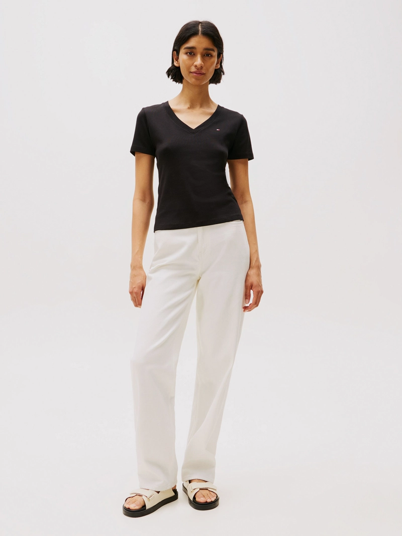 POLERA V-NECK SLIM FIT - 2