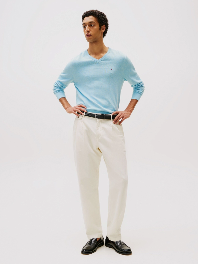 SWEATER BASICO SIGNATURE V-NECK - 2