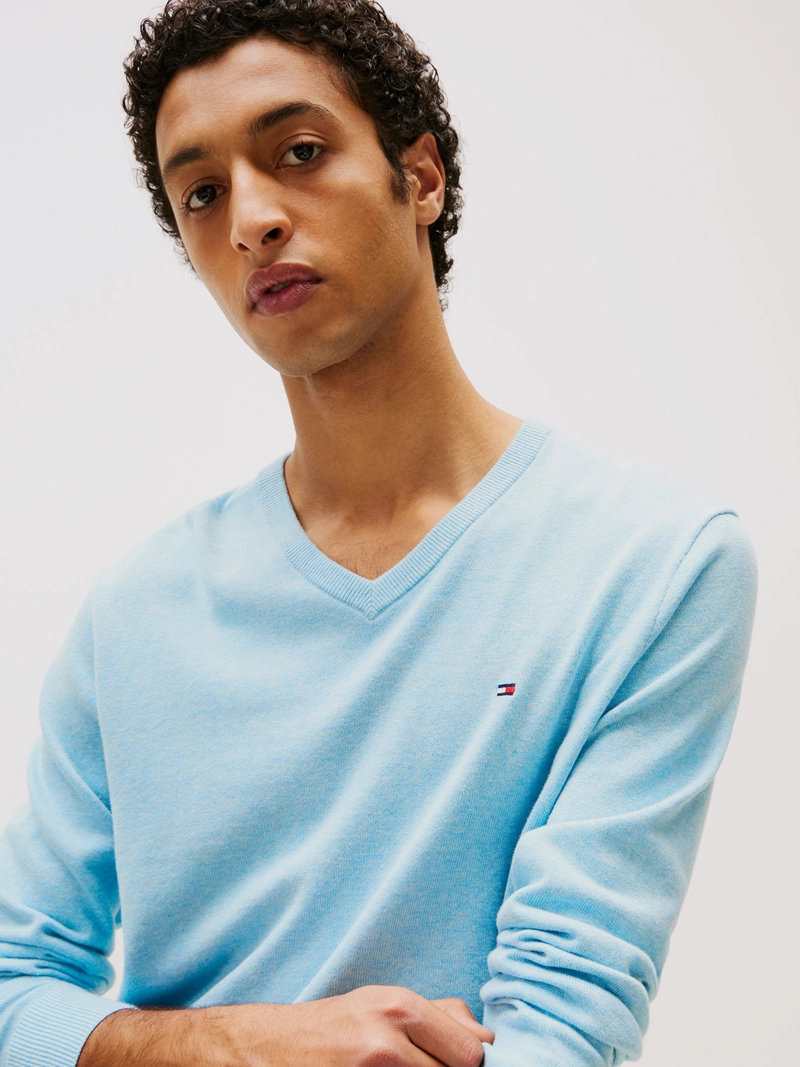 SWEATER BASICO SIGNATURE V-NECK - 4