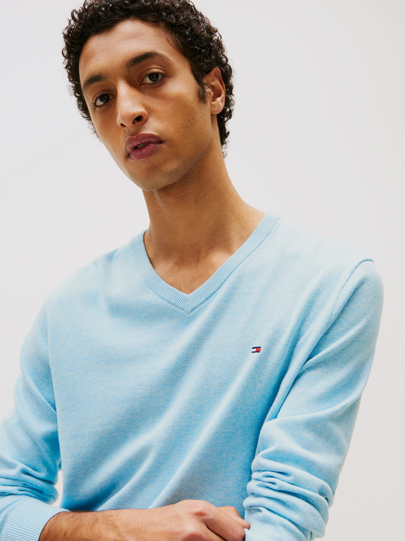 SWEATER BASICO SIGNATURE V-NECK - 4