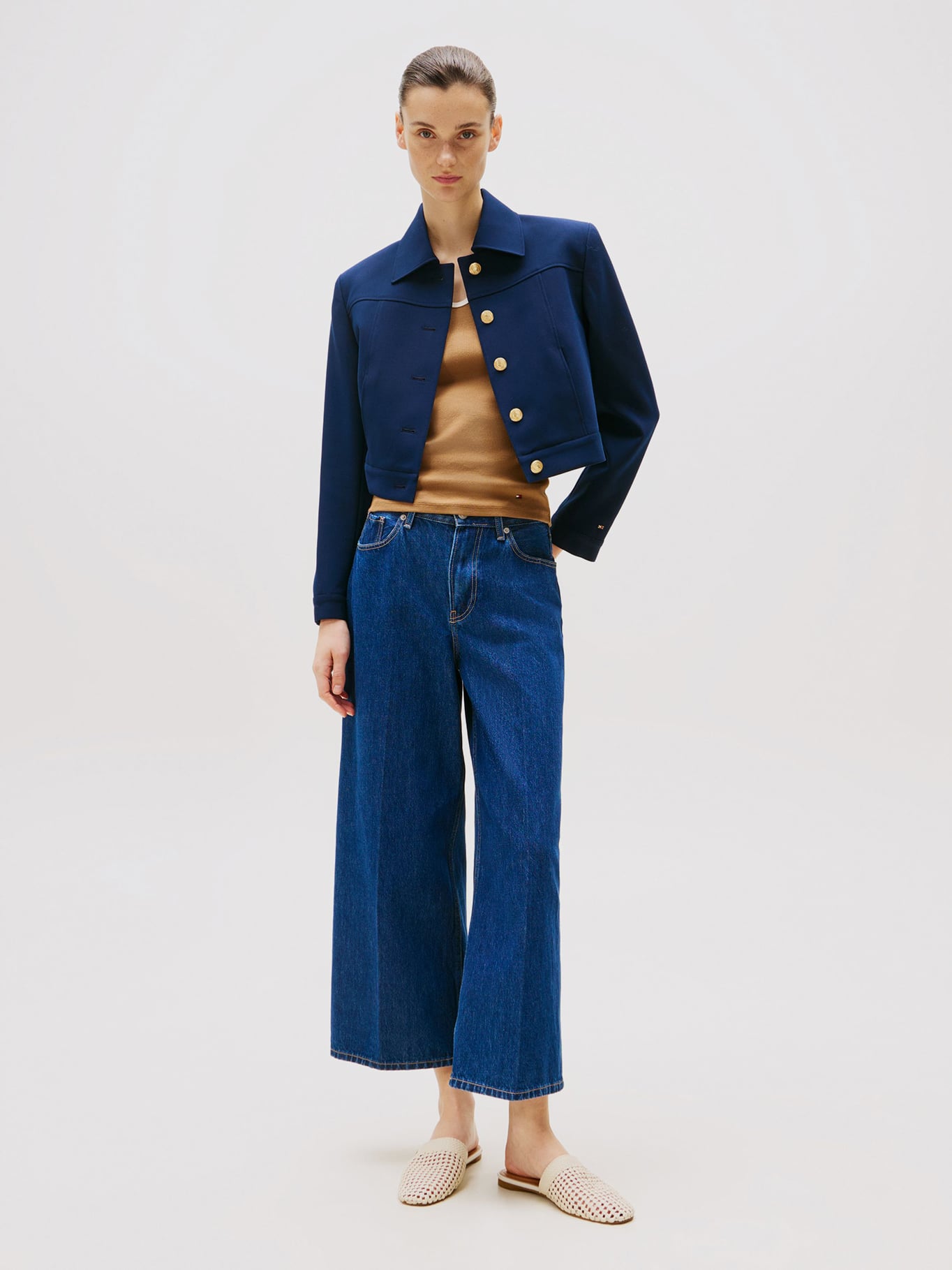 JEANS TALLE ALTO WIDE LEG - 1