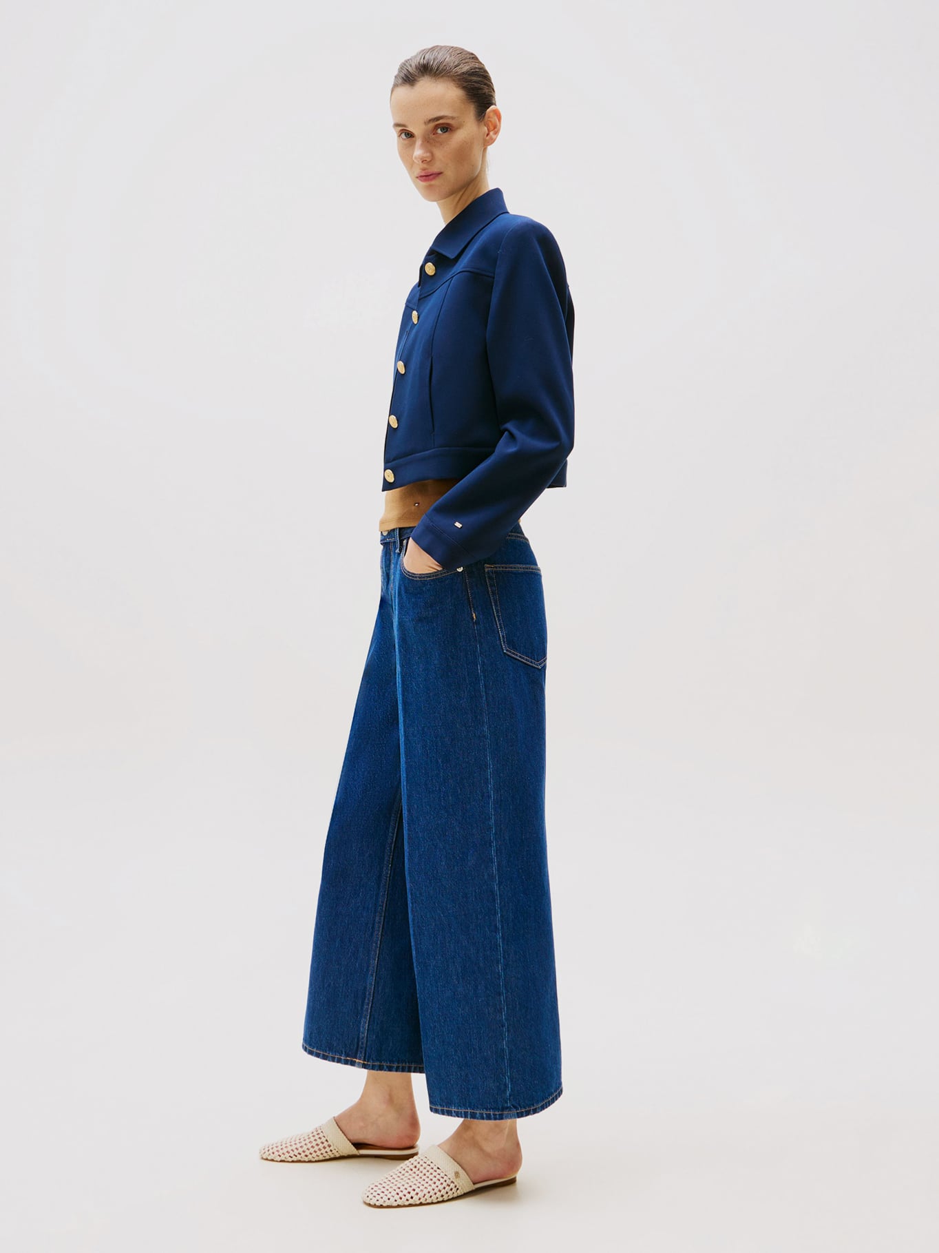 JEANS TALLE ALTO WIDE LEG - 4