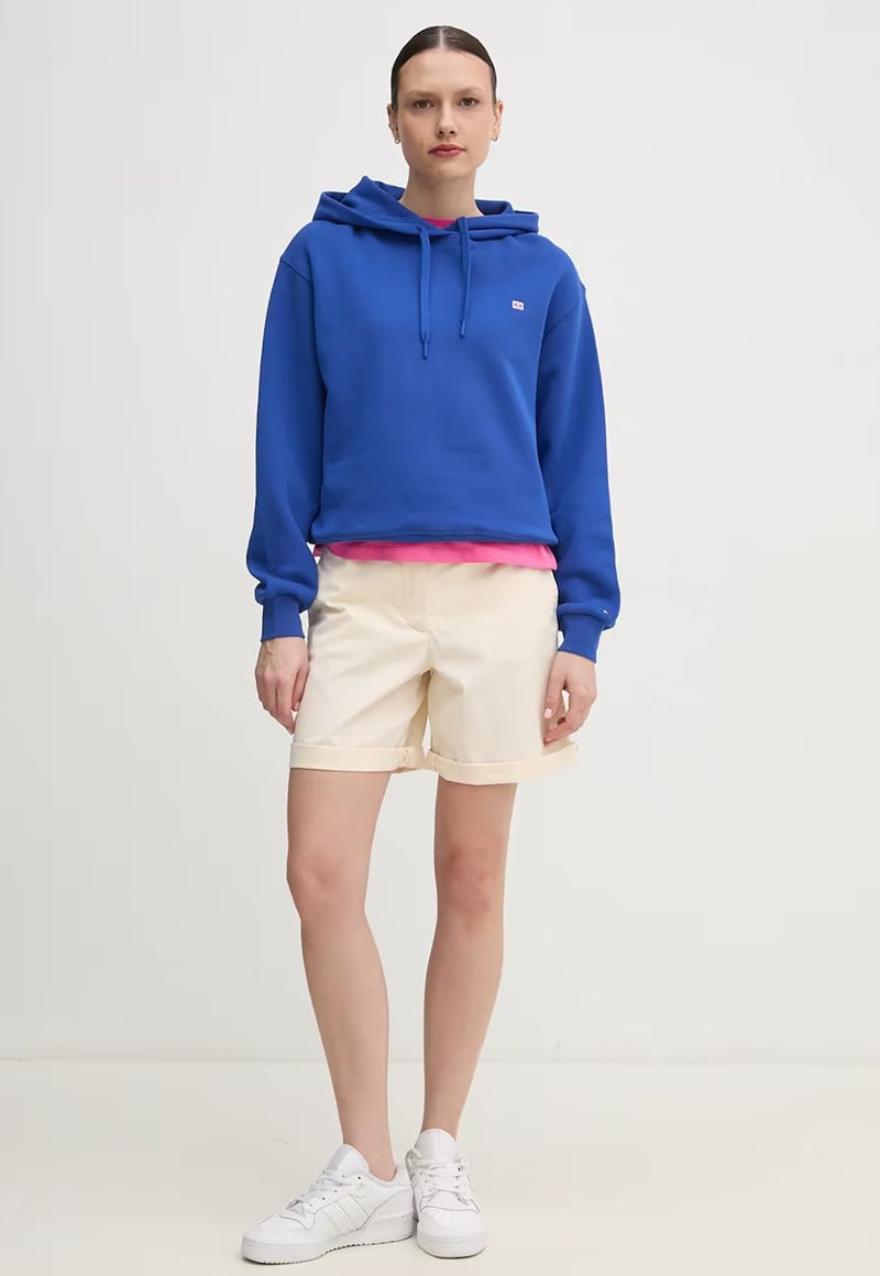 POLERON HOODIE CONTRAST FLAG LOGO - 2