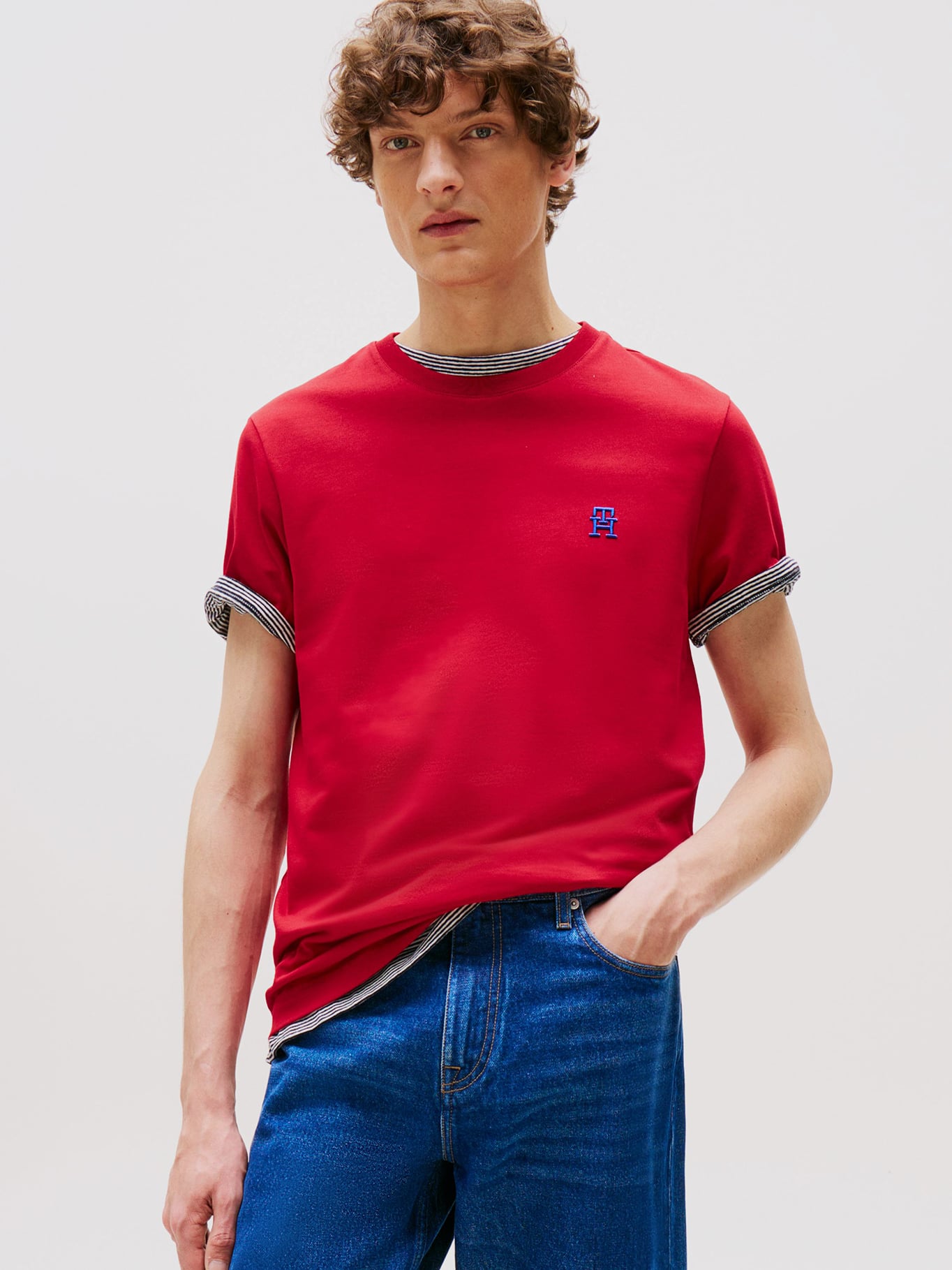 POLERA MONOGRAM LOGO REGULAR FIT - 1