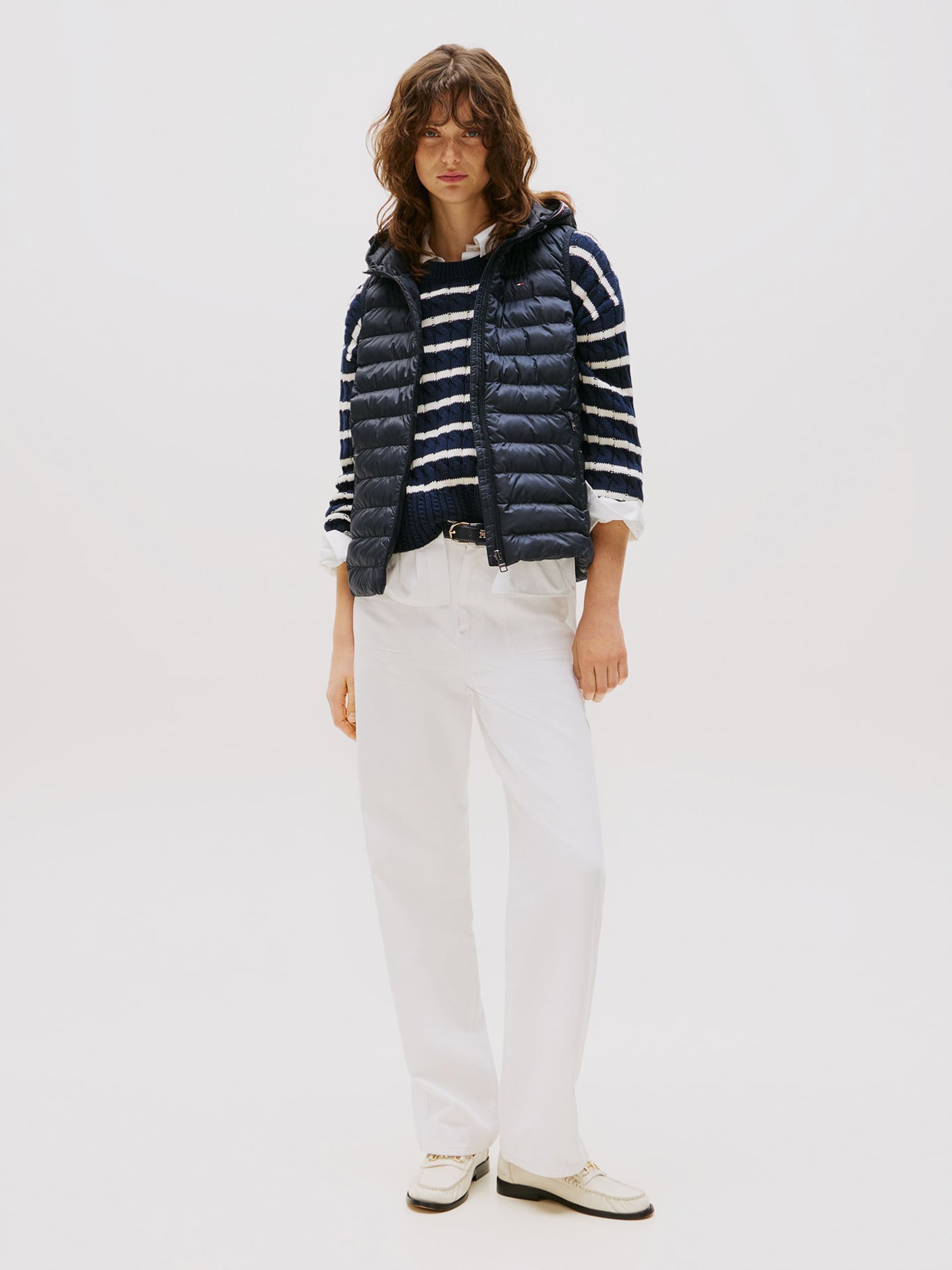 PARKA VEST ACOLCHADA GLOBAL STRIPE - 2