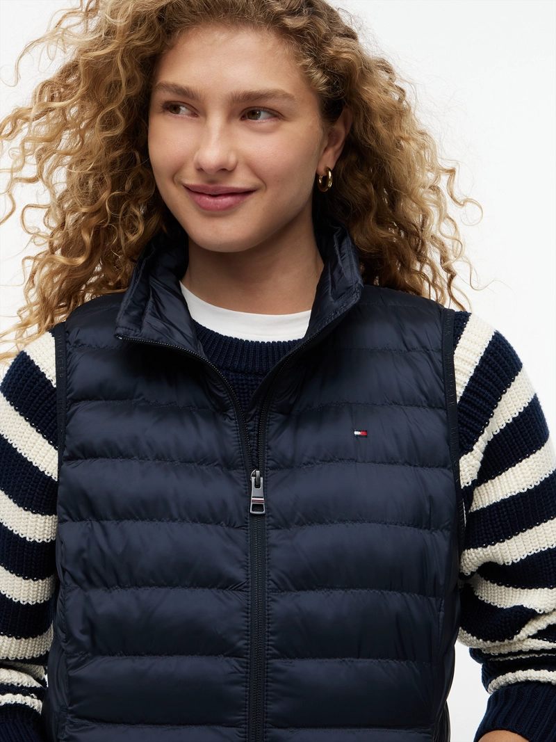 PARKA VEST ACOLCHADA GLOBAL STRIPE - 4