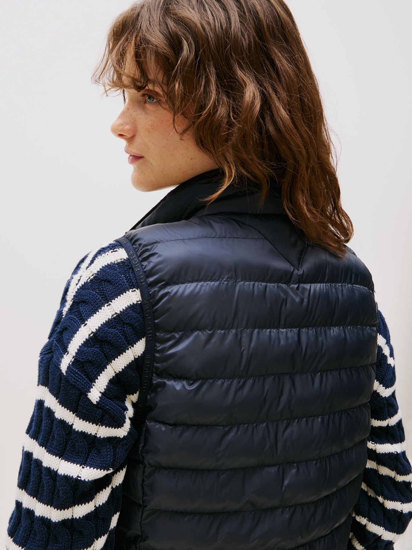 PARKA VEST ACOLCHADA GLOBAL STRIPE - 4