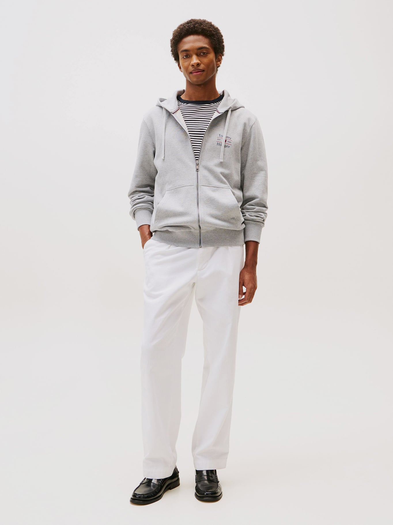 POLERON HOODIE CON CIERRE - 2