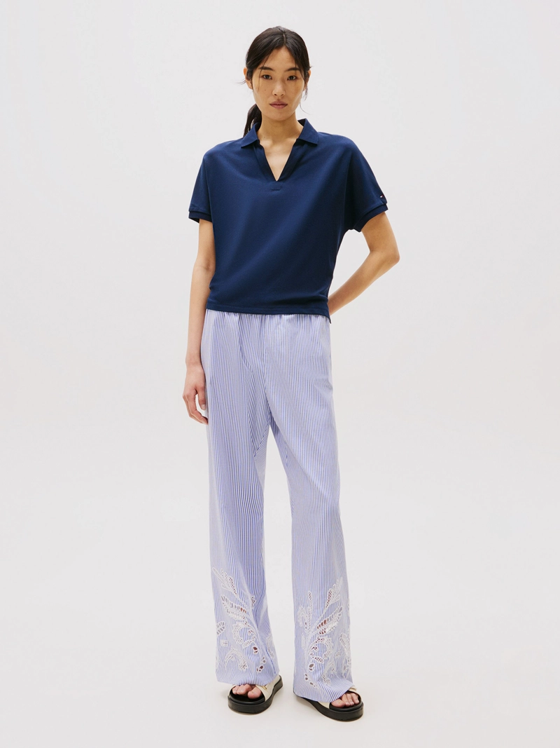 POLO SOLID CON LOGO RELAXED FIT - 2