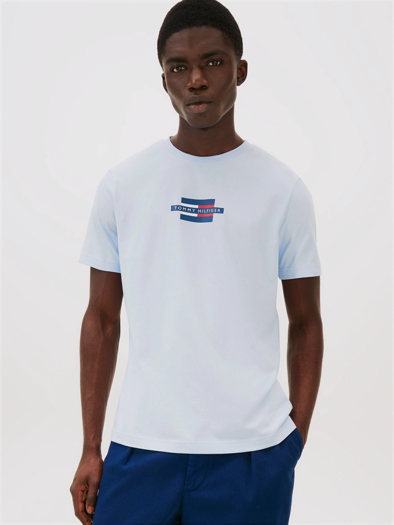 POLERA FLAG BOX LOGO REGULAR FIT - 1