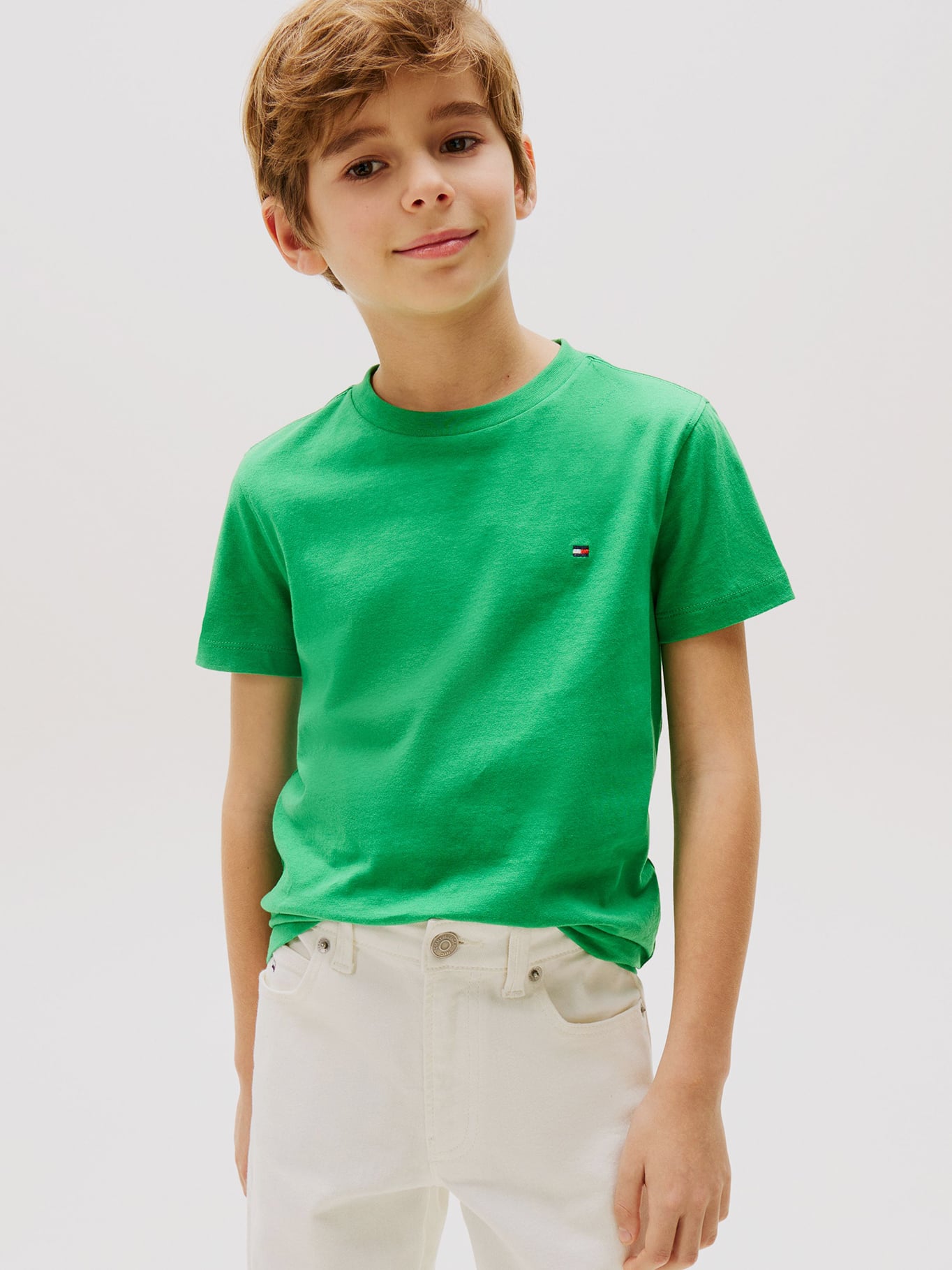 POLERA DE NIÑO ESSENTIAL COTTON - 1
