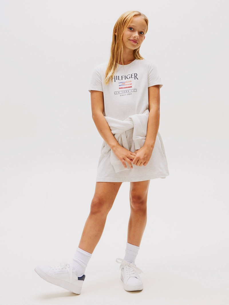 VESTIDO CON LOGO DE LENTEJUELAS - 1