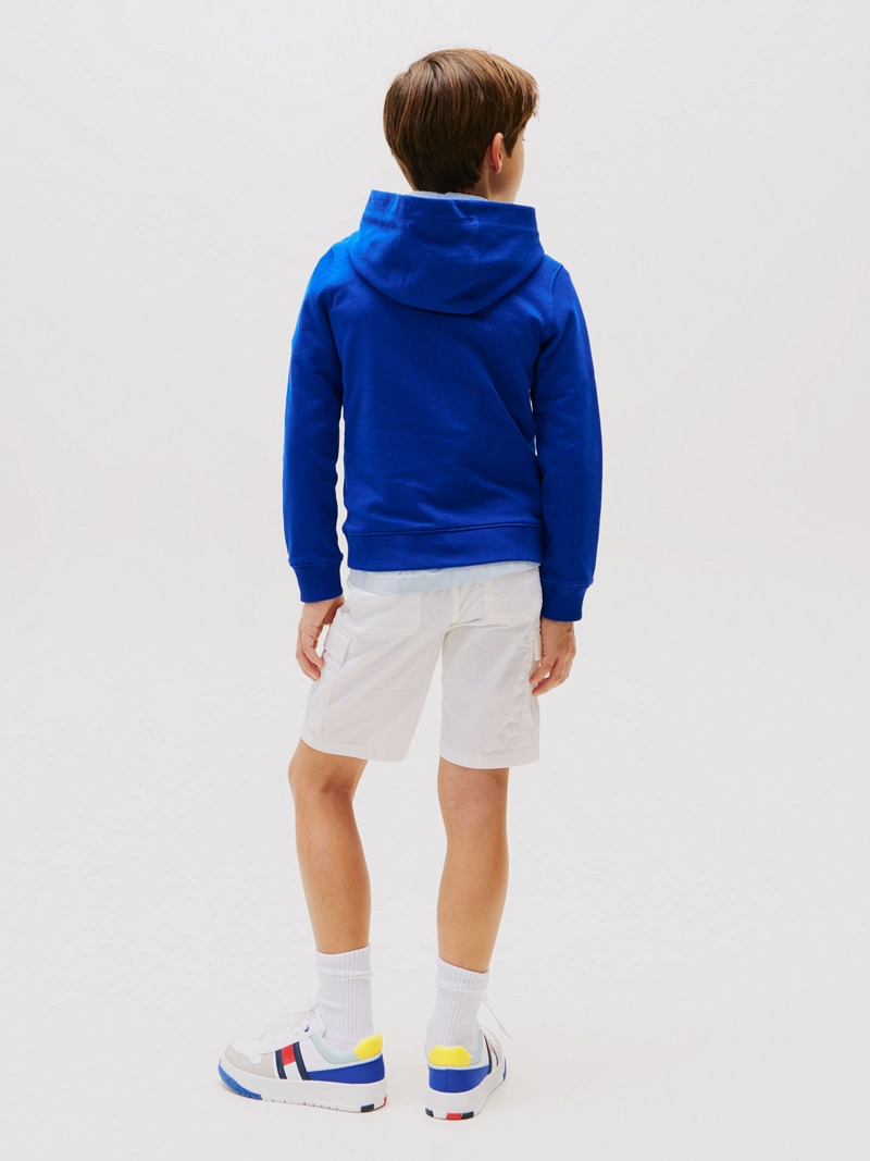 POLERON HOODIE DE NIÑO ESSENTIAL CON LOGO - 3